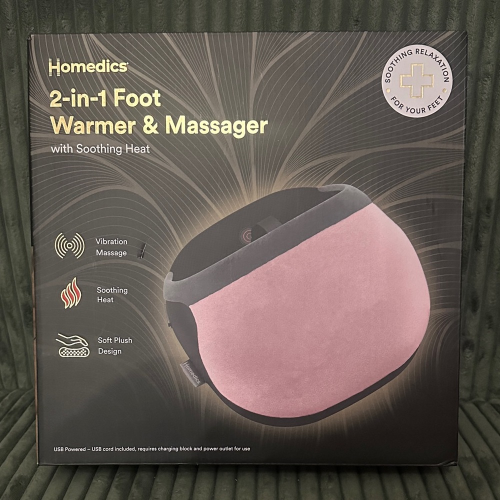 Homedics Foot Warmer & Massager with Heat - Picture 2 of 6